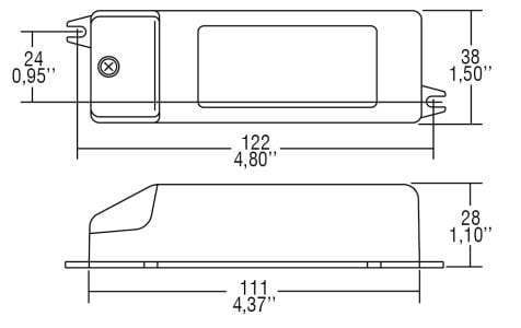 דרייבר בזרם (mA) 350