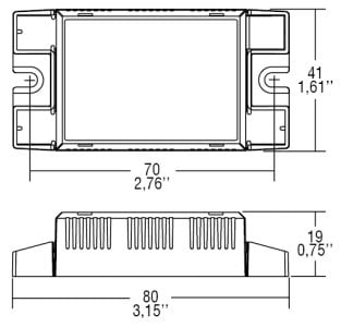 דרייבר בזרמים (mA) 250-350