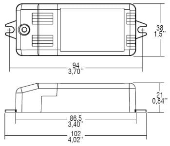 דרייבר בזרם (mA) 350