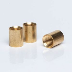 ניפלים אומים ומופות - מופה 15 מ"מ פליז