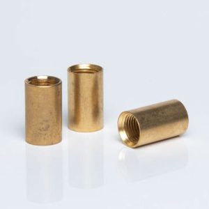 ניפלים אומים ומופות - מופה 20 מ"מ פליז