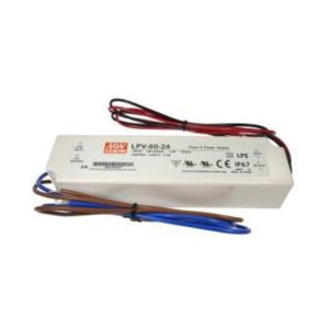 דרייברים מתח - דרייבר MW LPV 60W 24V