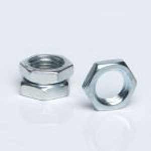 ניפלים אומים ומופות - אום עבה מצופה אבץ 4 מ"מ