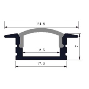 פרופילים - פרופיל אלומיניום 0725